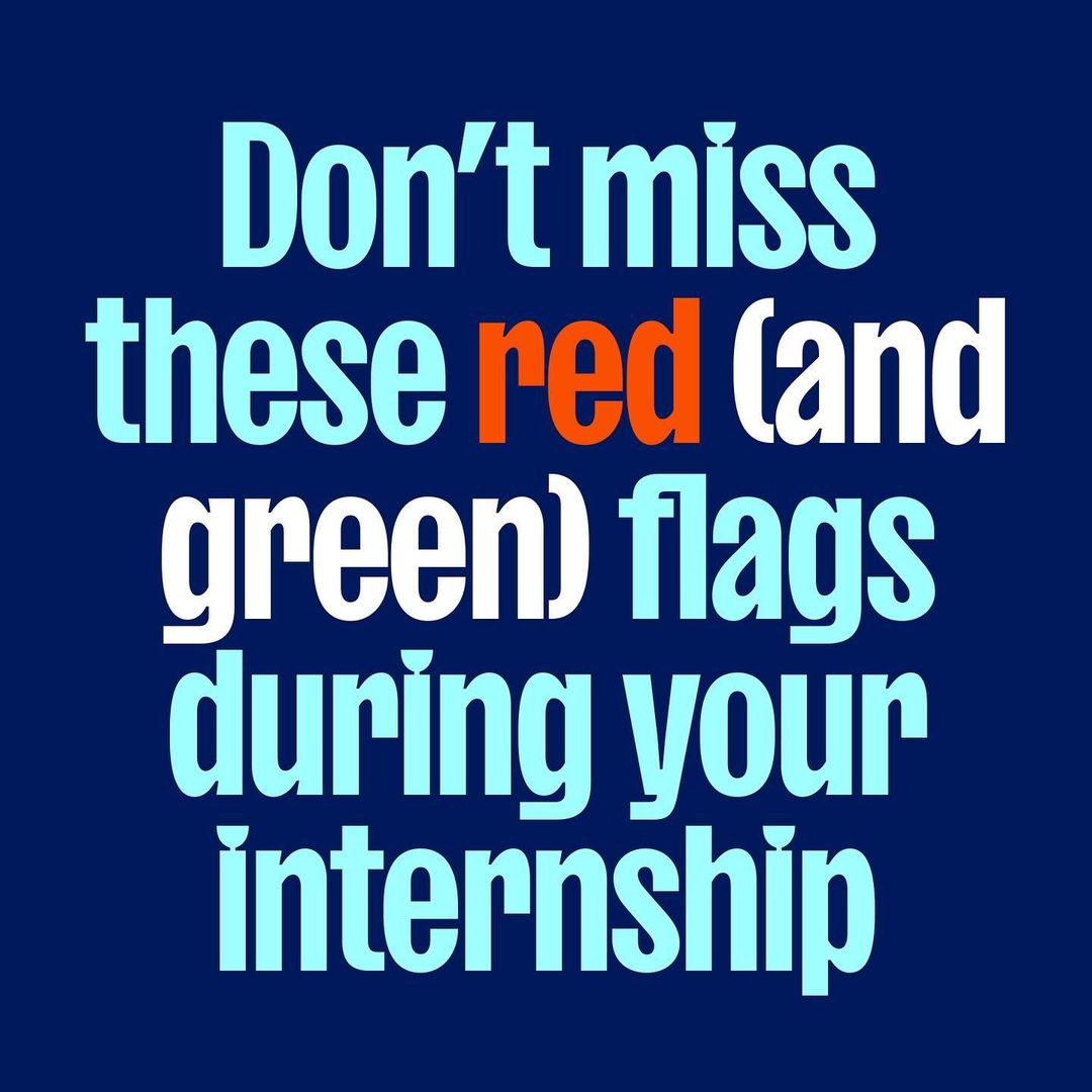 The Point of Internship